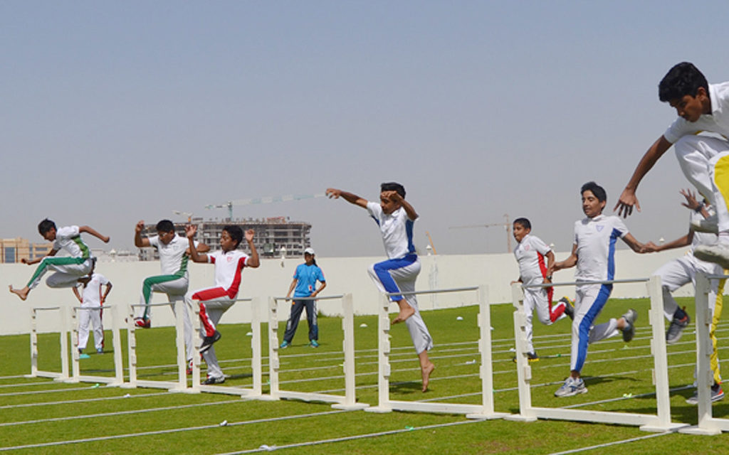 Sports day at the Indian International School