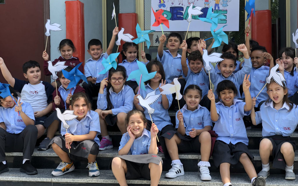 Students of ISAS enjoying their time at the campus