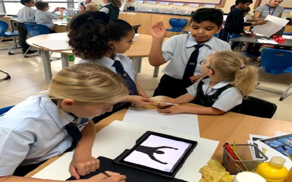 Art-related activities in Kings' School Al Barsha