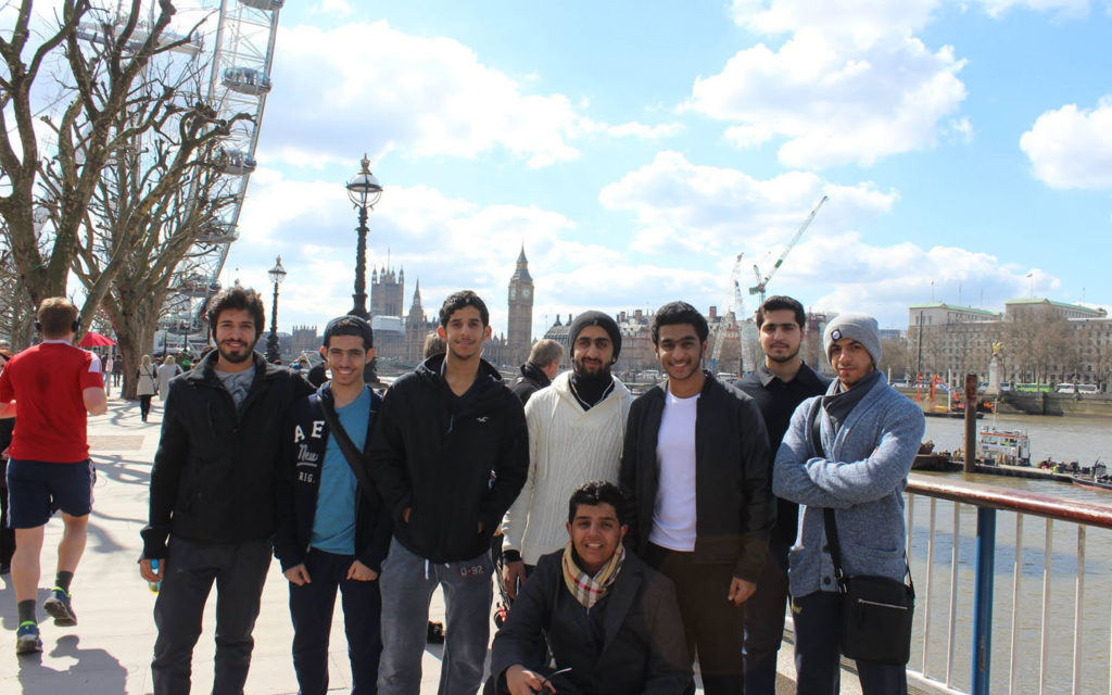 RISS students in London