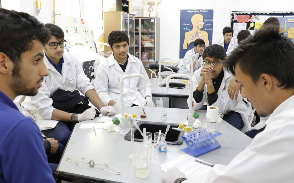 RISS chemistry lab