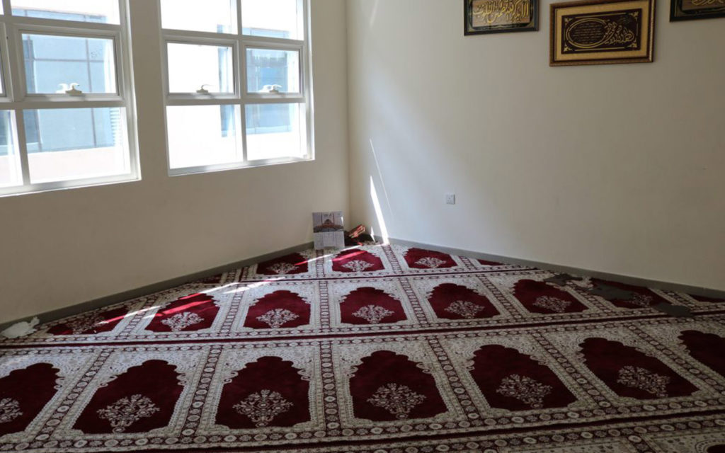 Prayer rooms at BAKIS