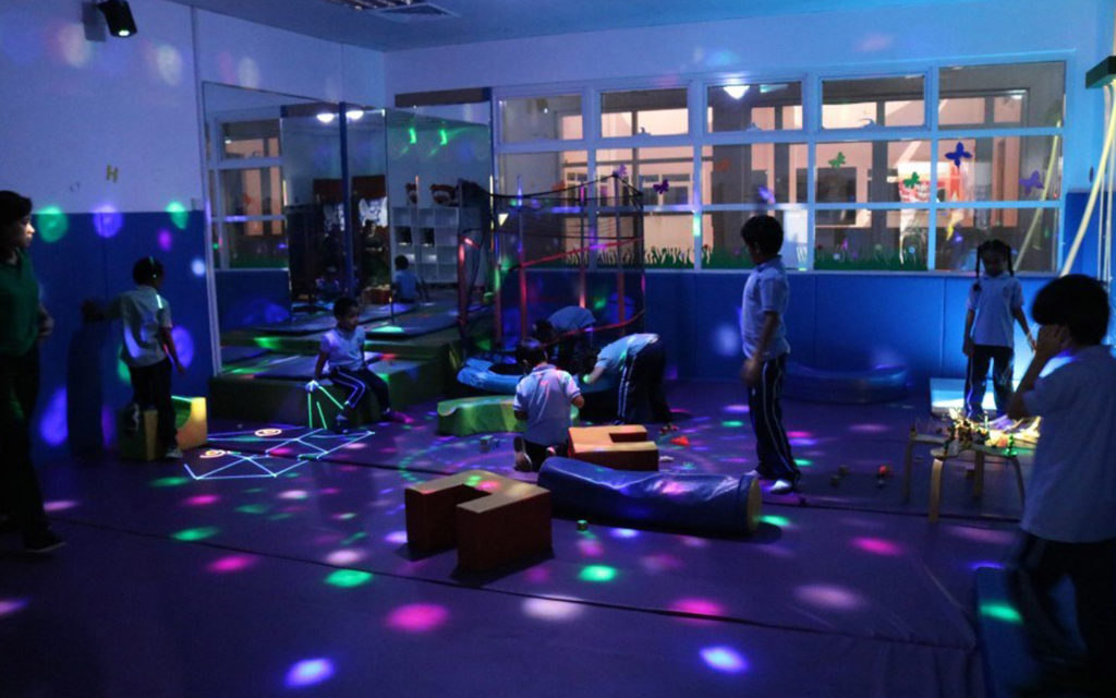 Sensory room at BAKIS