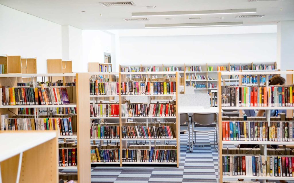 مكتبة مدرسة نورث لندن دبي