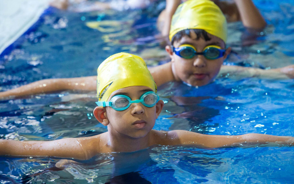 Swimming pool at Repton Abu Dhabi