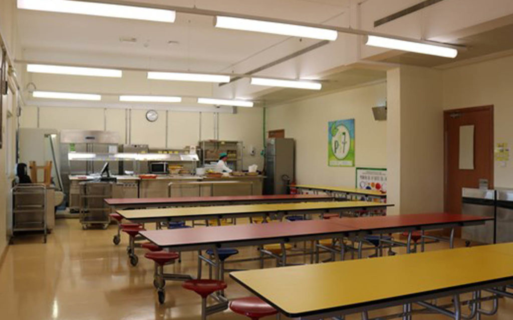 School canteen at WSR