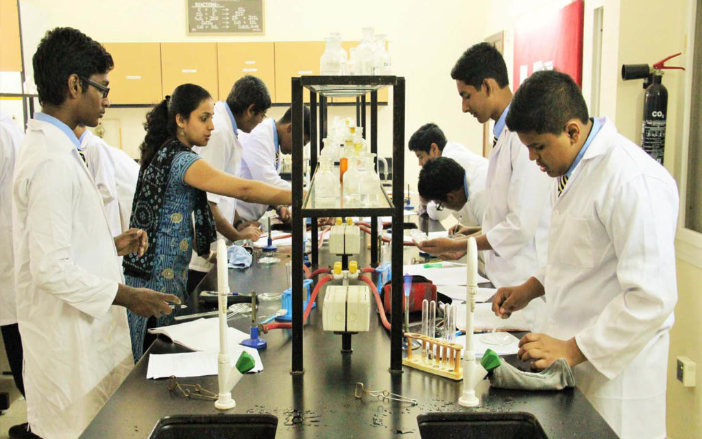 Science lab at Emirates National School Sharjah