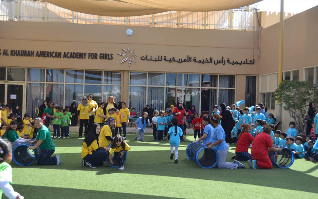 sports facilities at Ras Al Khaimah American Academy for Girls
