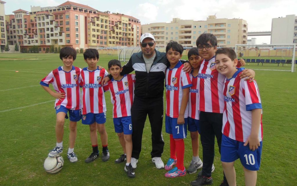sports facilities at Al Zuhour Private School