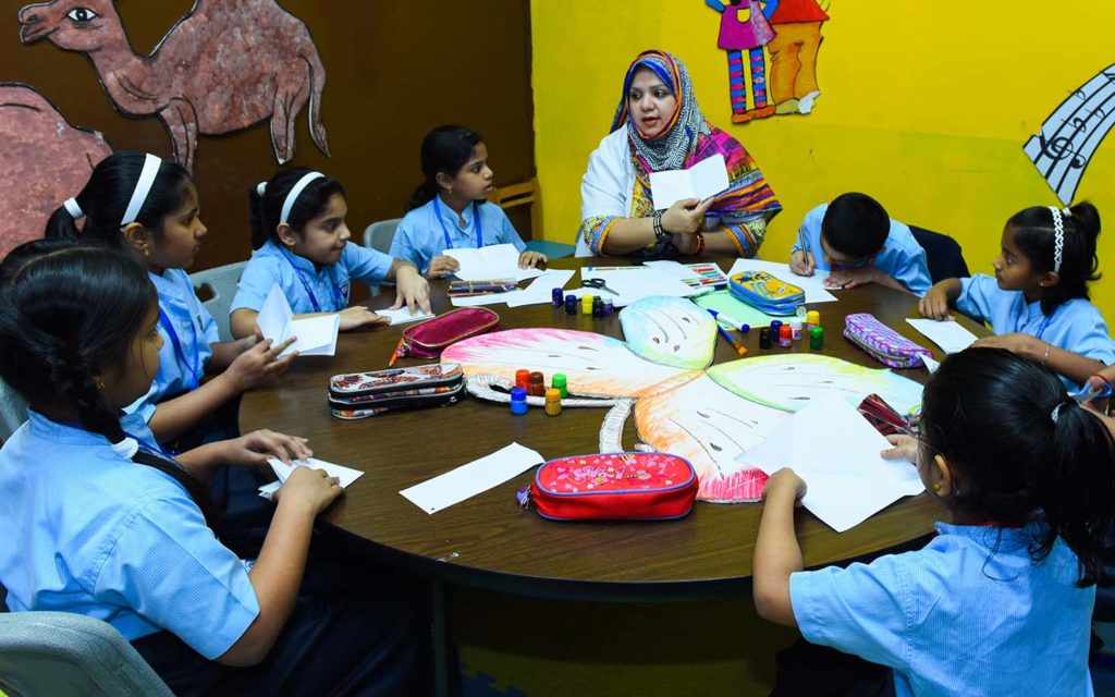 Indian curriculum taught at New Indian Model School of Sharjah
