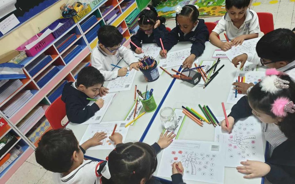 Art as a curricular activity at
Future International School Al Ain