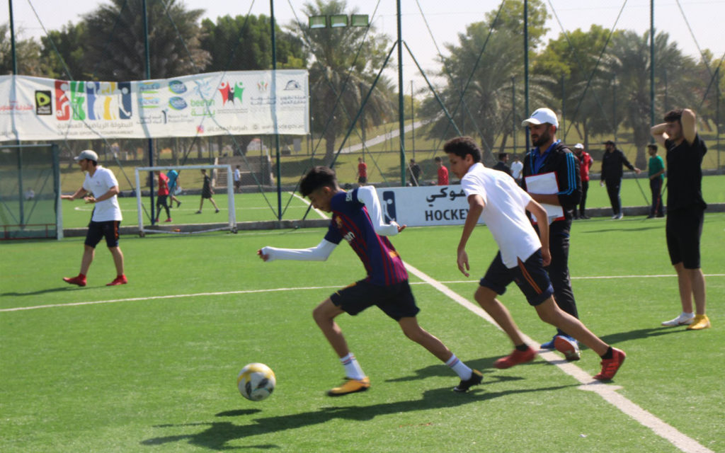Sports competitions are held annually at Al Itqan American School Facebook Page