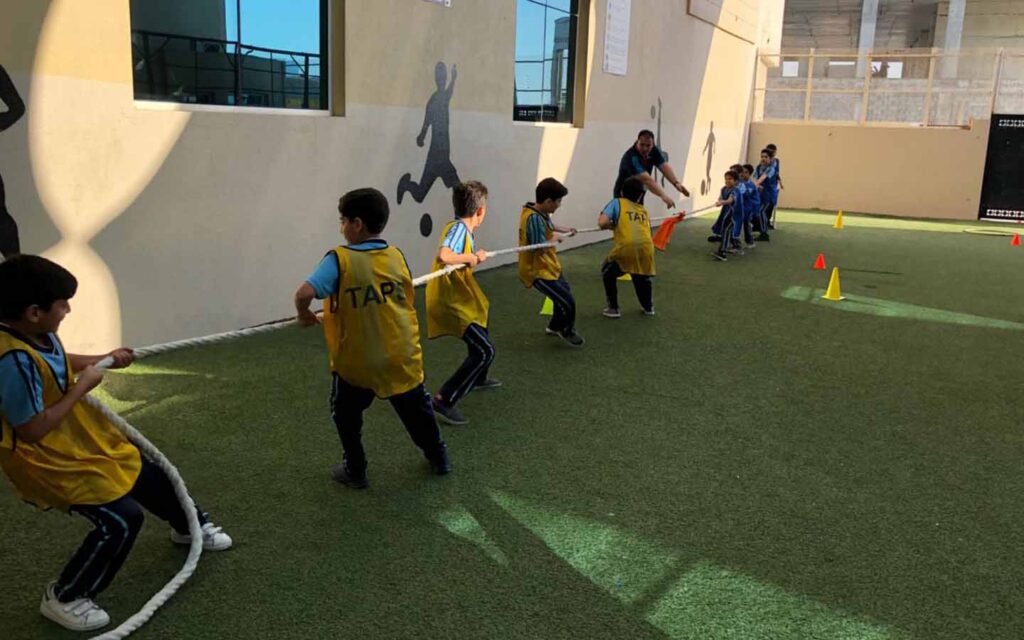 Sports facilities at Taryam American Private School