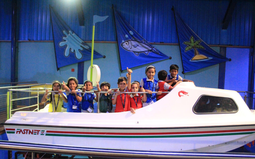 Ryan International School took students to Sharjah Aquarium for the field trip
