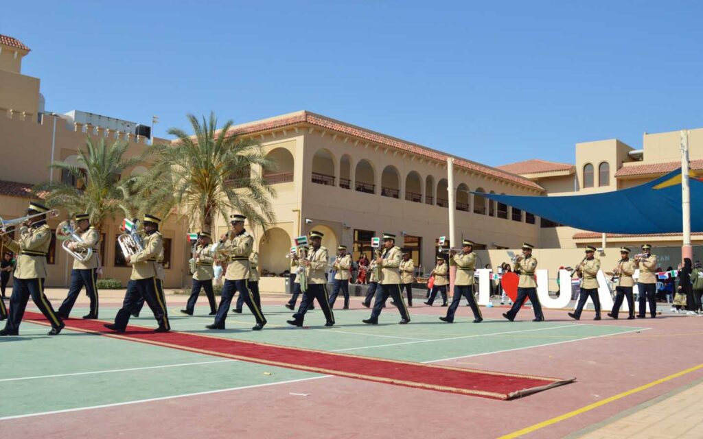 Emirates American School celebrations as extracurricular events