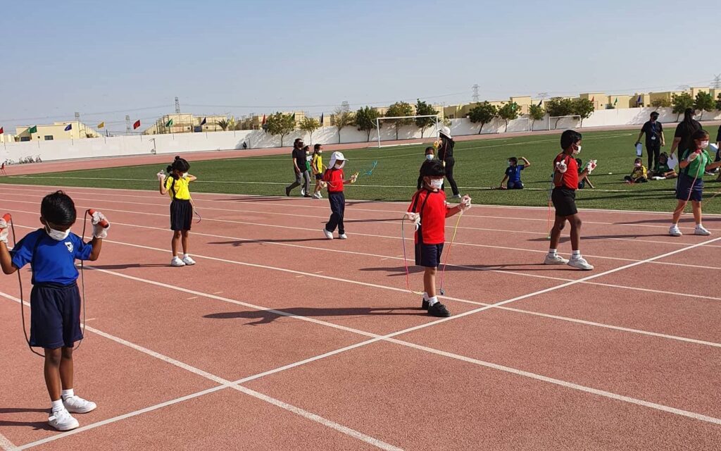 Athletic track of GEMS Modern Academy