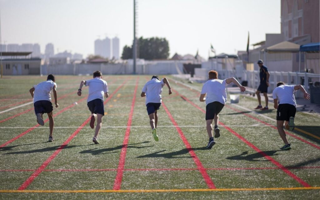 Sports facilities at Repton School Dubai