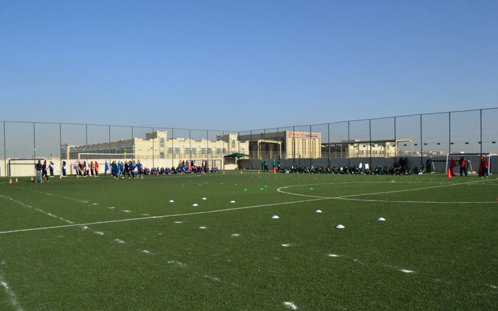 Football field at GEMS Westminster School Sharjah