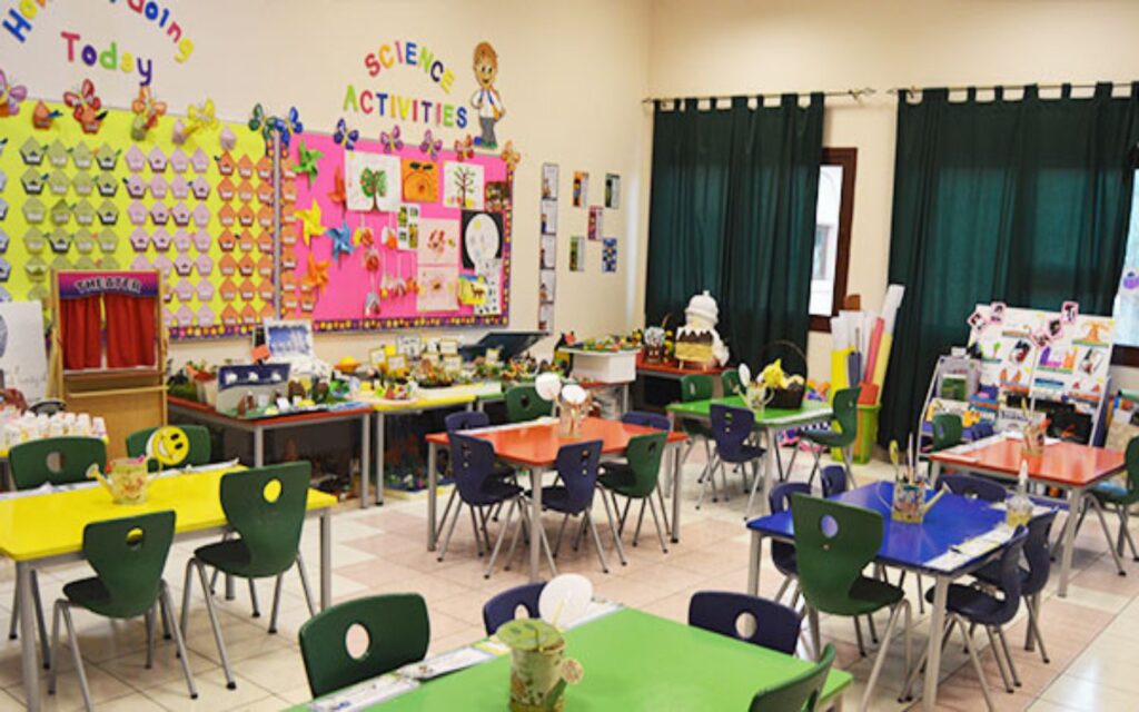 Classroom of Emirates American School Sharjah