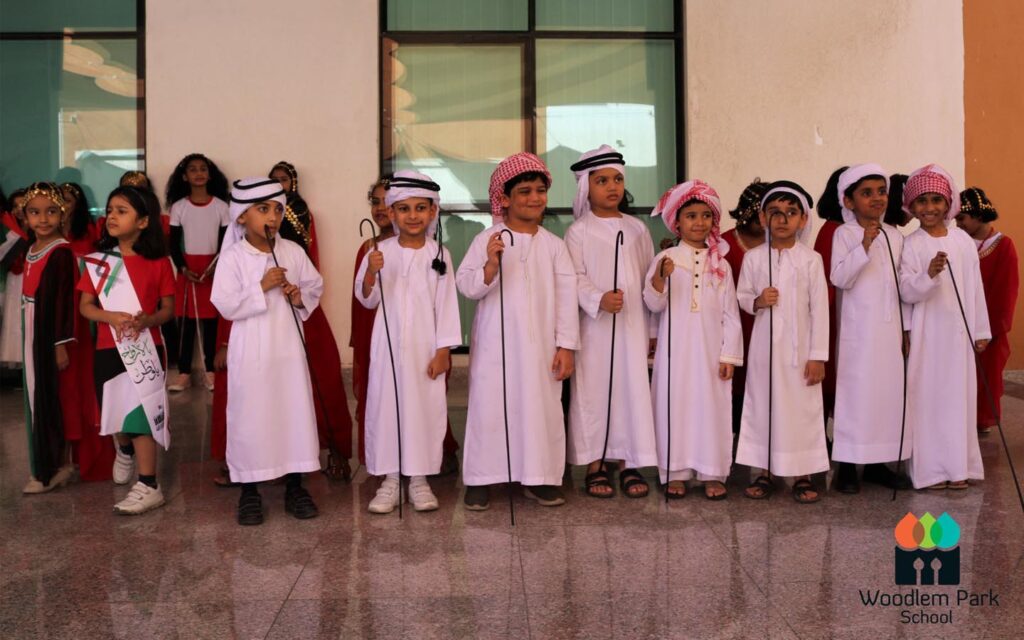 national day celebration at Woodlem Park School