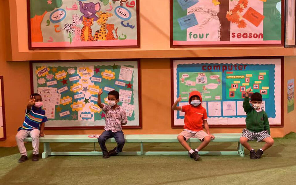 covid protocols in Sharjah British International School